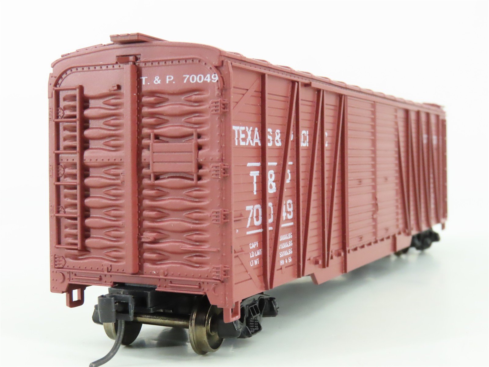 HO Scale Roundhouse 2131 T&P Texas & Pacific 50' Auto Box Car #70049 - Upgraded