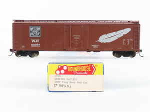 HO Scale Roundhouse 1250 WP Western Pacific Feather 50' Box Car #59901 - Custom