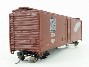 HO Scale Roundhouse 1250 WP Western Pacific Feather 50' Box Car #59901 - Custom