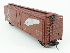 HO Scale Roundhouse 1250 WP Western Pacific Feather 50' Box Car #59901 - Custom