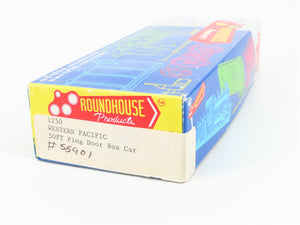 HO Scale Roundhouse 1250 WP Western Pacific Feather 50' Box Car #59901 - Custom