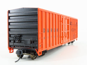 HO Scale Roundhouse 3629 D&RGW Rio Grande 50' Box Car #61748 - Upgraded