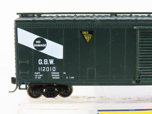 HO Scale Roundhouse 1191 GBW Green bay & Western 50' Box Car #112010 - Upgraded