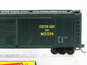 HO Scale Roundhouse 1191 GBW Green bay & Western 50' Box Car #112010 - Upgraded