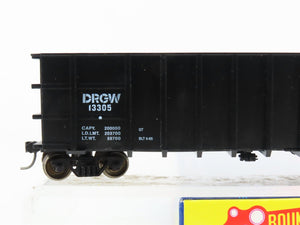 HO Scale Roundhouse 7843 D&RGW Rio Grande High Side Gondola #13305 - Upgraded