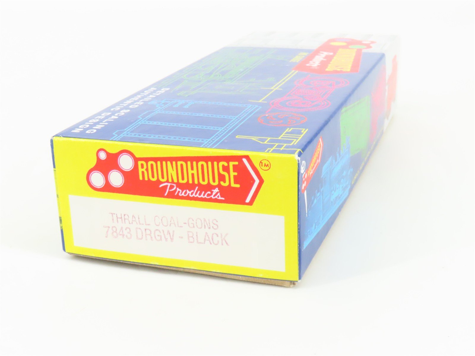 HO Scale Roundhouse 7843 D&RGW Rio Grande High Side Gondola #13305 - Upgraded