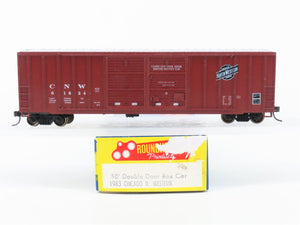 HO Scale Roundhouse 1983 CNW Chicago North Western 50' Box Car #61624 - Upgraded