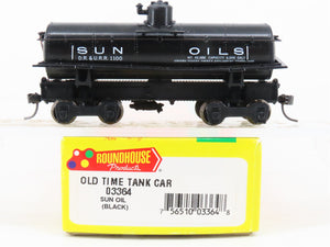 HO Scale Roundhouse 03364 DR&URR Sun Oils Single Dome Tank Car #1100 - Upgraded