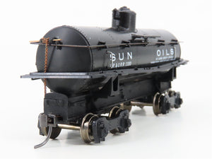 HO Scale Roundhouse 03364 DR&URR Sun Oils Single Dome Tank Car #1100 - Upgraded