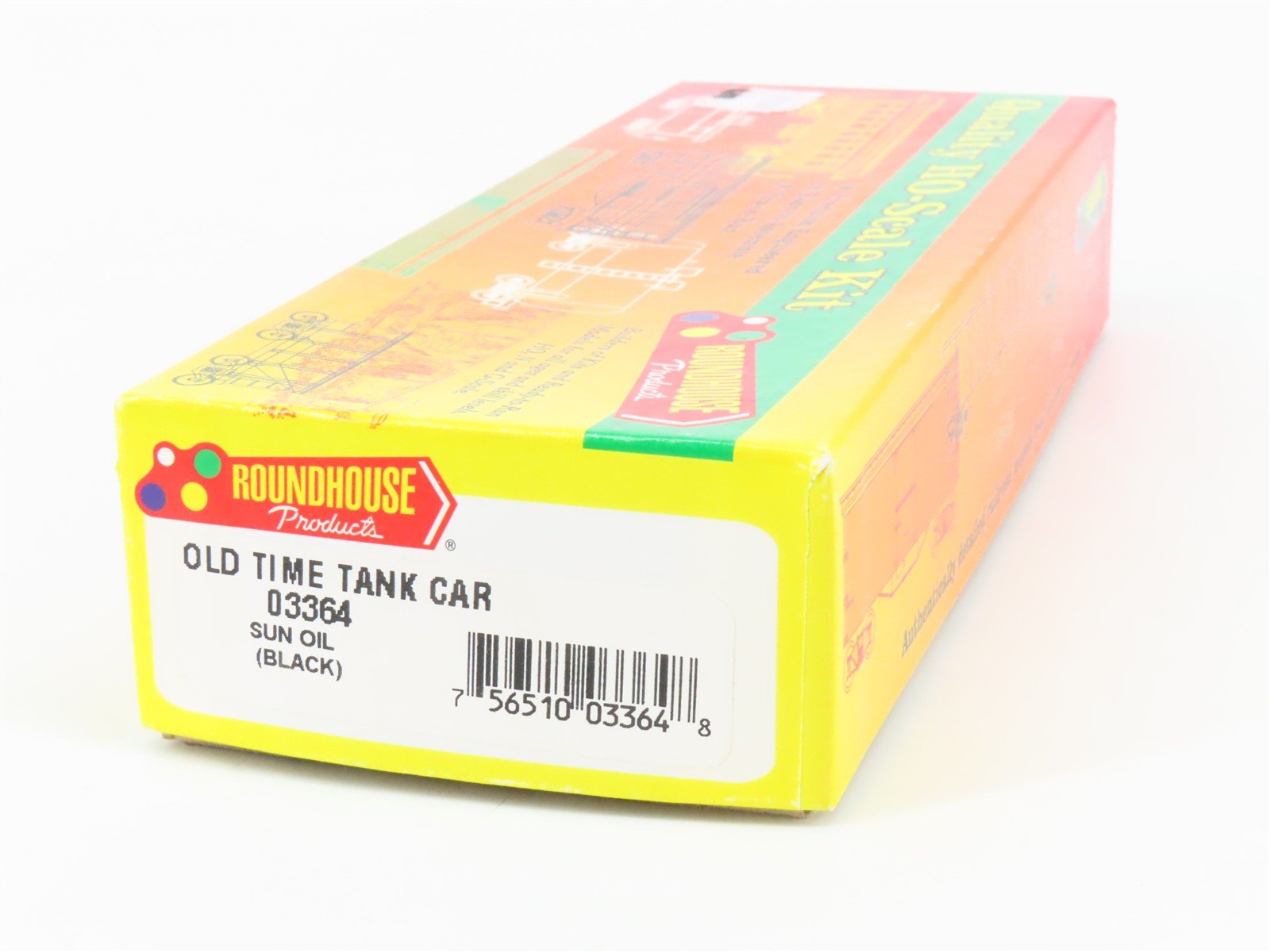 HO Scale Roundhouse 03364 DR&URR Sun Oils Single Dome Tank Car #1100 - Upgraded