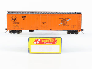HO Scale Roundhouse 1237 GARX Cotton Belt Blue Streak 50' Boxcar #51733 Upgraded