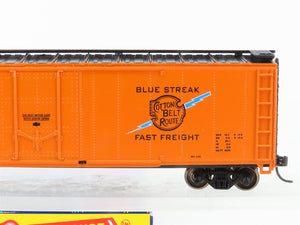 HO Scale Roundhouse 1237 GARX Cotton Belt Blue Streak 50' Boxcar #51733 Upgraded