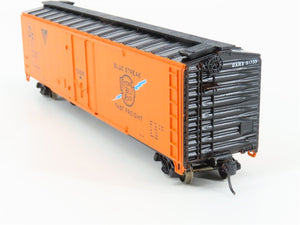 HO Scale Roundhouse 1237 GARX Cotton Belt Blue Streak 50' Boxcar #51733 Upgraded