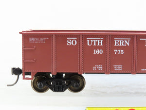 HO Scale Roundhouse 1343 SP Southern Pacific 40' Gondola #160775 - Upgraded