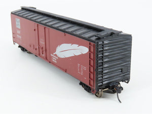 HO Scale Roundhouse 1271 WP Western Pacific Feather 50' Boxcar #55919 - Upgraded