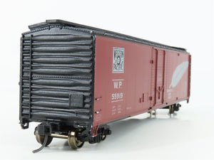 HO Scale Roundhouse 1271 WP Western Pacific Feather 50' Boxcar #55919 - Upgraded