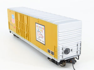 HO Scale Roundhouse 1787 UP Automated Railway 50' Box Car #960856 - Upgraded