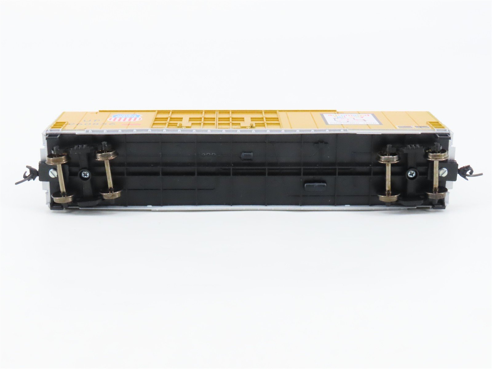 HO Scale Roundhouse 1787 UP Automated Railway 50' Box Car #960856 - Upgraded
