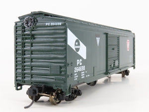 HO Scale Roundhouse 1192 PRR/PC Penn Central 50' GAEX Box Car #264698 Upgraded