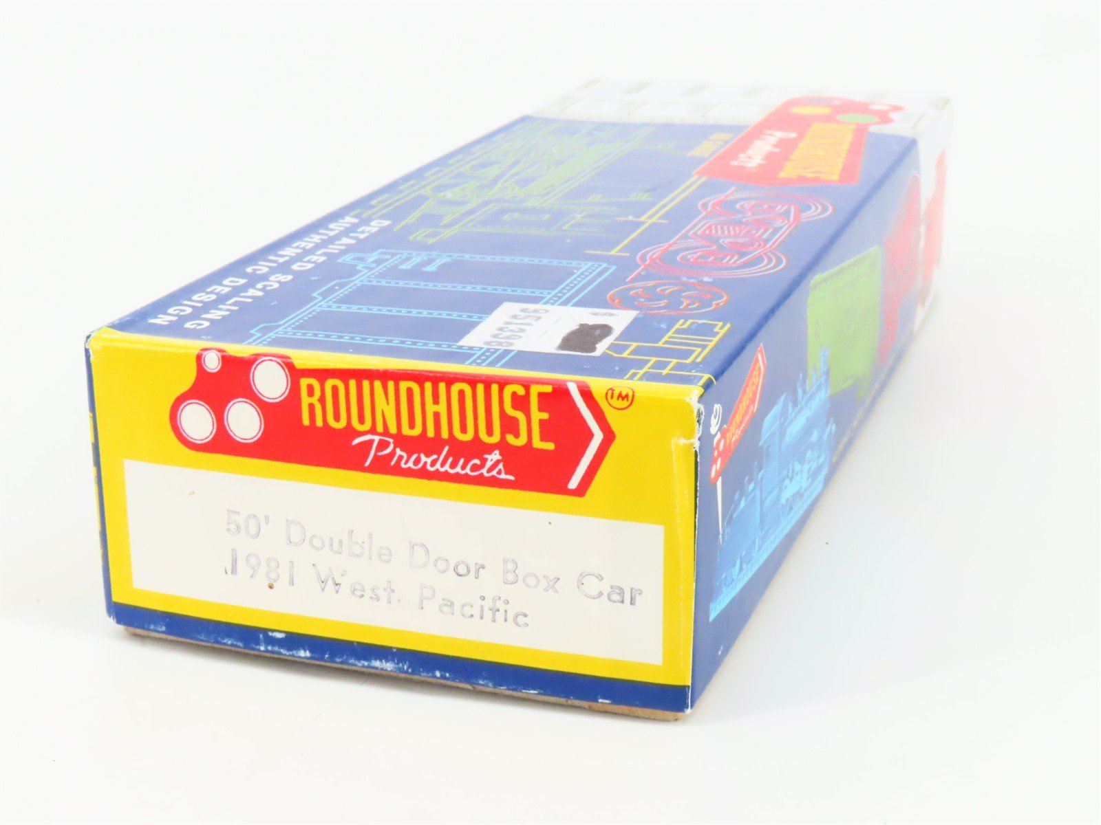 HO Scale Roundhouse 1981 WP Western Pacific Feather 50' Boxcar #38138 - Upgraded