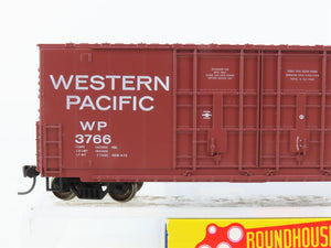 HO Scale Roundhouse 1786 WP Western Pacific 50' Hi-Cube Boxcar #3766 - Upgraded