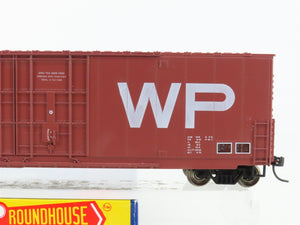 HO Scale Roundhouse 1786 WP Western Pacific 50' Hi-Cube Boxcar #3766 - Upgraded