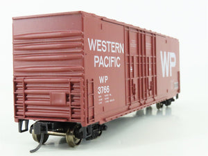 HO Scale Roundhouse 1786 WP Western Pacific 50' Hi-Cube Boxcar #3766 - Upgraded