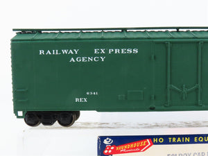 HO Scale Roundhouse REX Railway Express Agency 50' Reefer #6341 - Custom