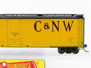 HO Roundhouse 1235 GARX CNW Chicago & North Western 50' Box Car #51516 Upgraded