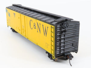 HO Roundhouse 1235 GARX CNW Chicago & North Western 50' Box Car #51516 Upgraded