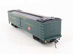 HO Scale Roundhouse 3610 REX Railway Express Agency 50' Reefer #344 - Upgraded