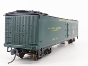HO Scale Roundhouse 3610 REX Railway Express Agency 50' Reefer #344 - Upgraded