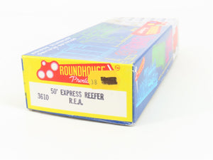 HO Scale Roundhouse 3610 REX Railway Express Agency 50' Reefer #344 - Upgraded