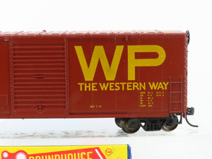 HO Scale Roundhouse 1118 WP The Western Way 40' Box Car #21513 - Upgraded