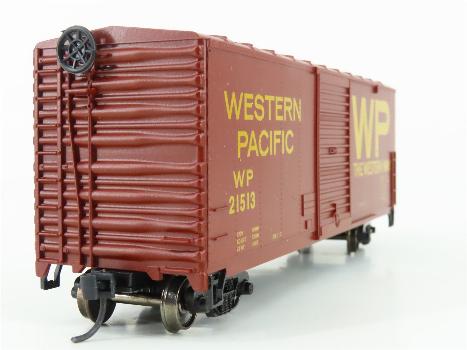 HO Scale Roundhouse 1118 WP The Western Way 40' Box Car #21513 - Upgraded