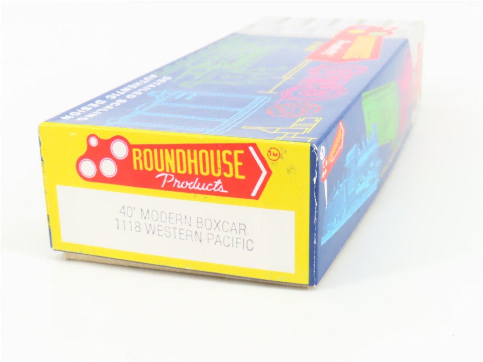 HO Scale Roundhouse 1118 WP The Western Way 40' Box Car #21513 - Upgraded