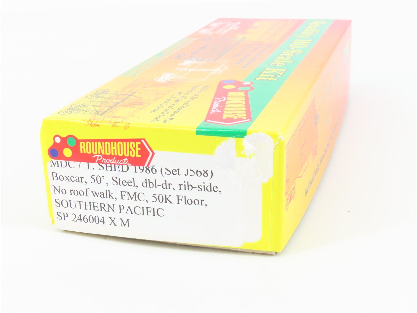 HO Scale Roundhouse J568 SP Southern Pacific 50' Box Car #246004 - Upgraded