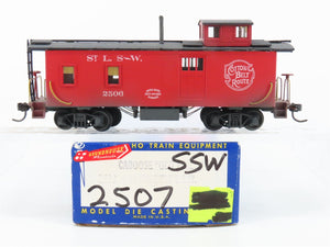 HO Roundhouse 3433 SSW Offset Cupola Caboose #2506 - Weathered - Upgraded