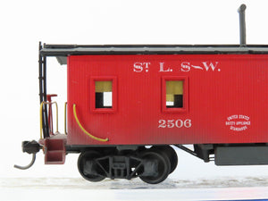 HO Roundhouse 3433 SSW Offset Cupola Caboose #2506 - Weathered - Upgraded