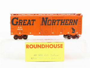 HO Scale Roundhouse DL1-1:98 GN Great Northern 40' Box Car #19038 - Upgraded
