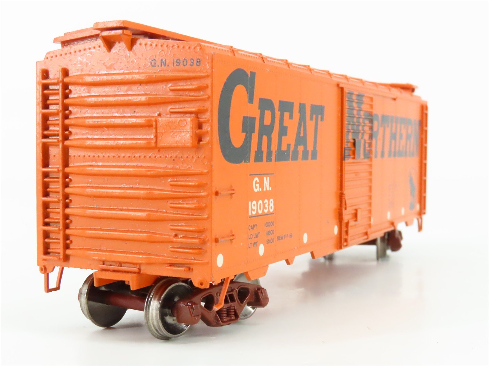 HO Scale Roundhouse DL1-1:98 GN Great Northern 40' Box Car #19038 - Upgraded