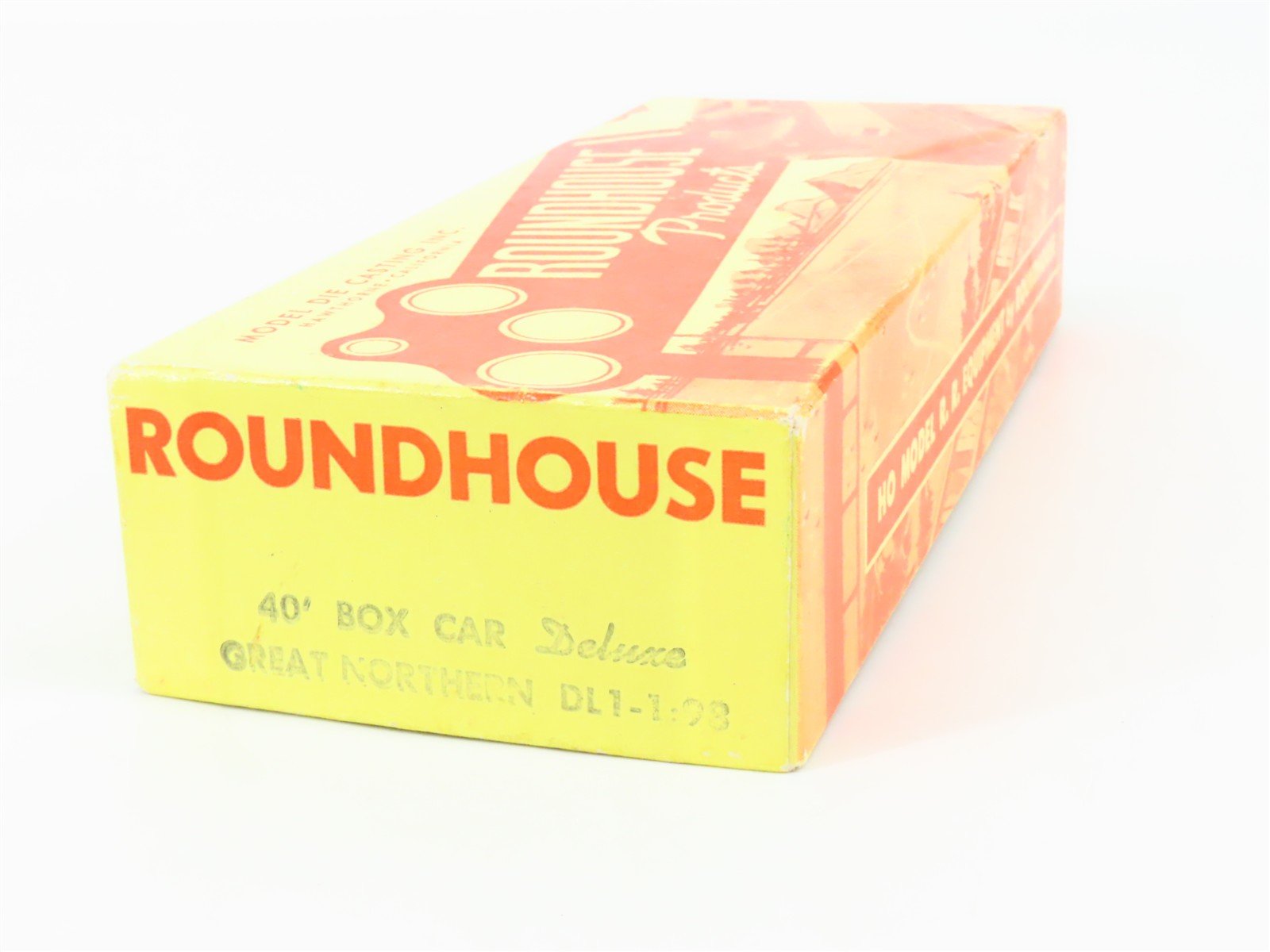 HO Scale Roundhouse DL1-1:98 GN Great Northern 40' Box Car #19038 - Upgraded