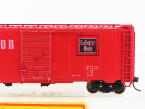 HO Scale Accurail 3216 CB&Q Burlington Route 40' Box Car #61577 - Upgraded