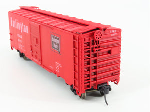 HO Scale Accurail 3216 CB&Q Burlington Route 40' Box Car #61577 - Upgraded