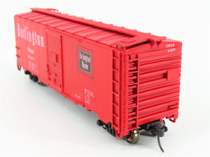 HO Scale Accurail 3216 CB&Q Burlington Route 40' Box Car #61577 - Upgraded