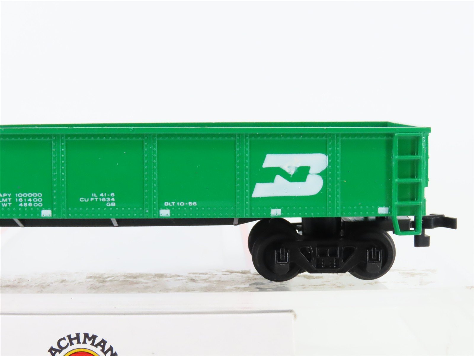 HO Scale Bachmann BN Burlington Northern Railroad Open Gondola #553557