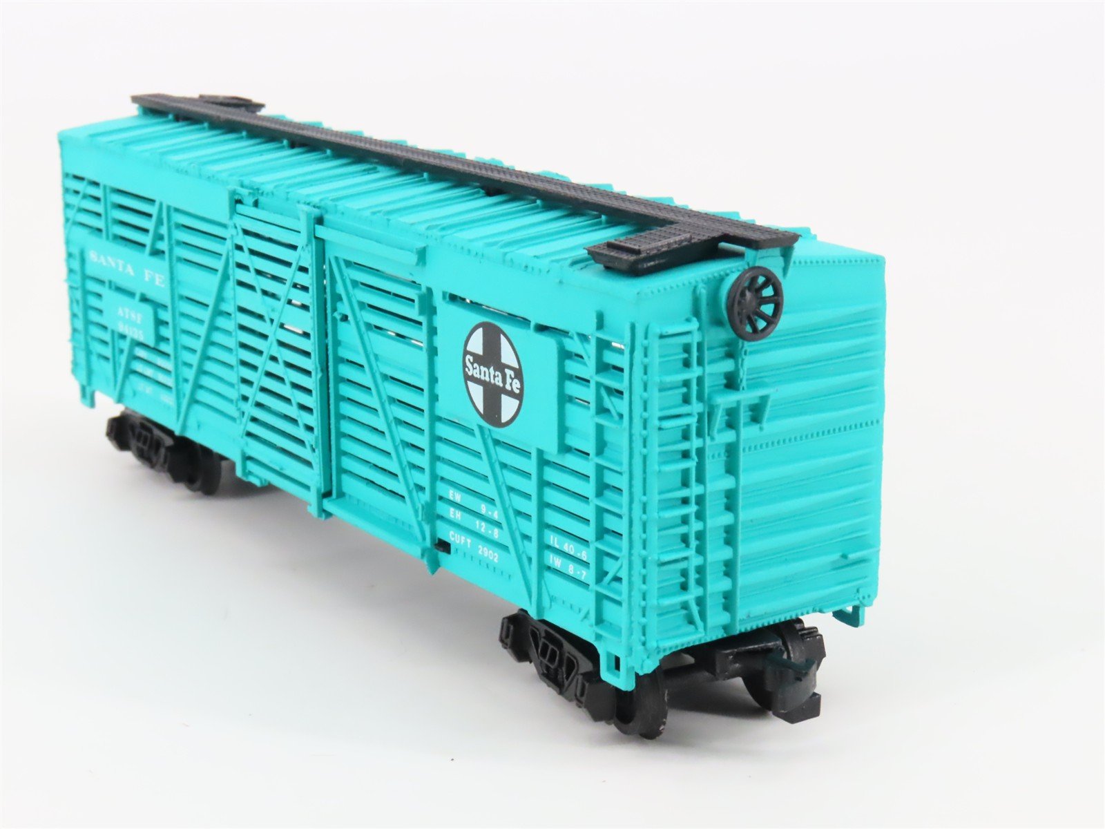 HO Scale Bachmann ATSF Santa Fe Railroad Stock Car #94135