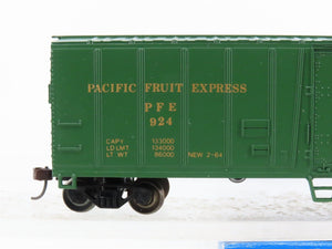HO Bachmann Silver Series 17948 PFE Pacific Fruit Express Mechanical Reefer #924