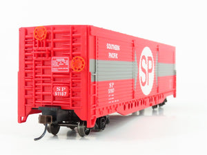 HO Bachmann Silver Series 18107 SP Southern Pacific Railroad Box Car #51187