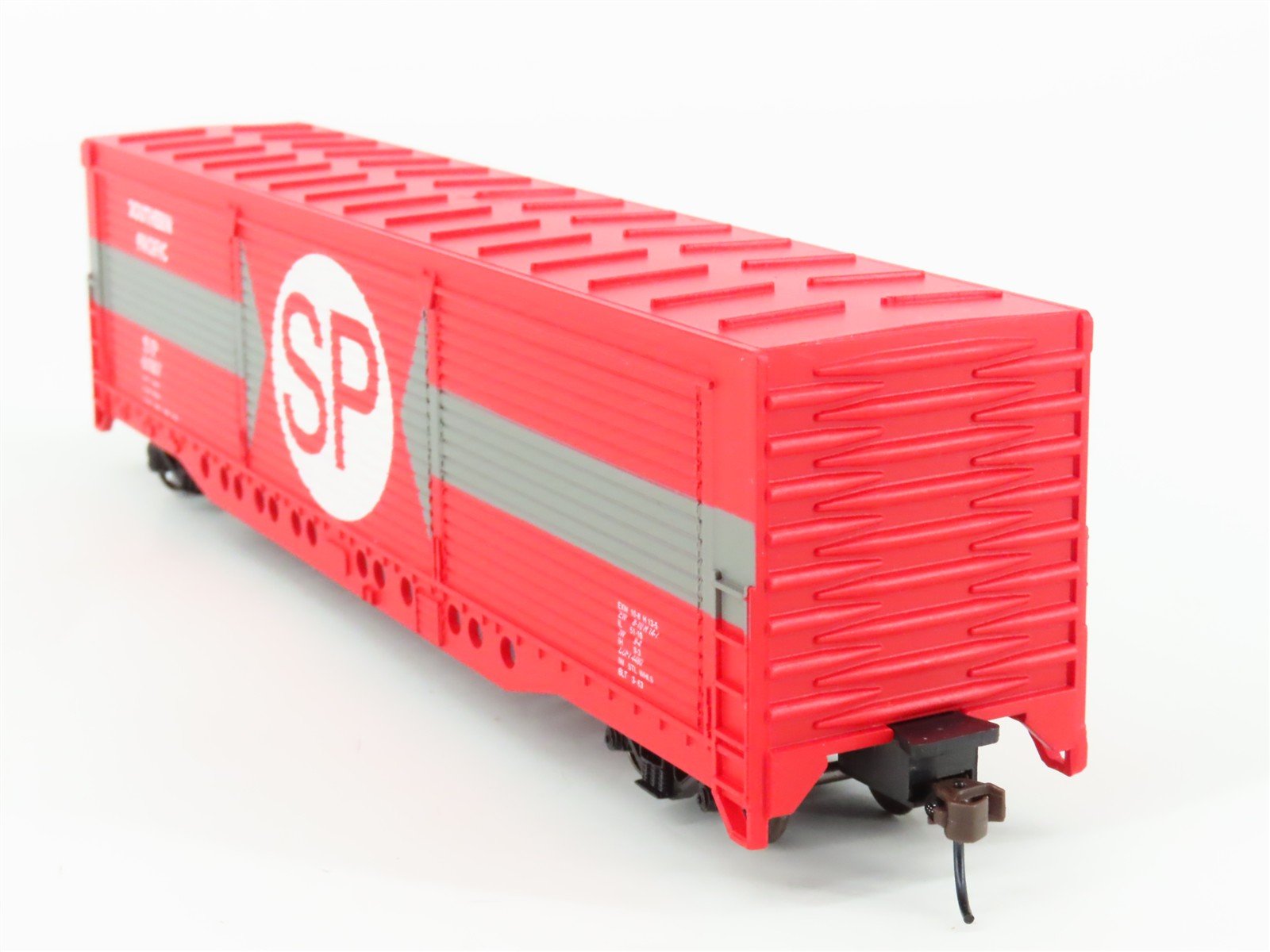 HO Bachmann Silver Series 18107 SP Southern Pacific Railroad Box Car #51187